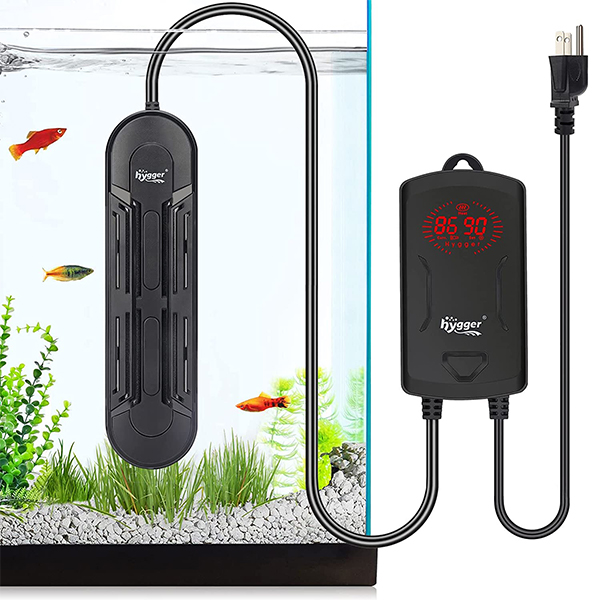 hygger Mini Submersible Digital Display Aquarium Heater for Small Fish Tanks  - Hygger Wholesale