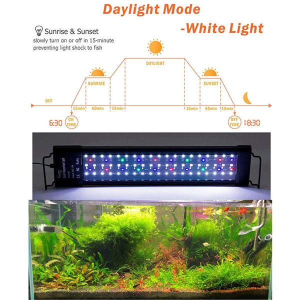 Programmable aquarium light 2025