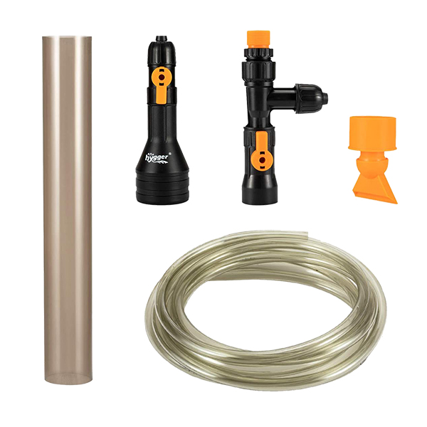 hygger Mini kit de bomba de aire para acuario, bomba de aire para tanque de  peces pequeño, 1 W, para pecera de 5 a 20 galones con tubo de aire