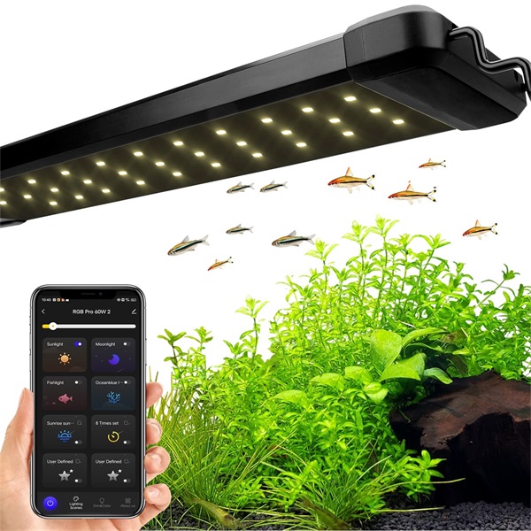 Hygger 999 24/7 Mode Auto On Off LED Aquarium Light - Hygger Store