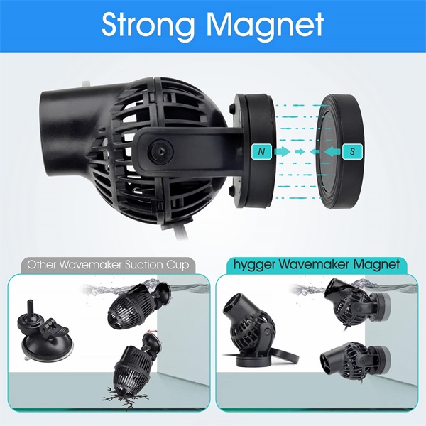 Wave clearance maker aquarium
