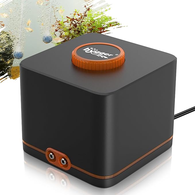 hygger Strong Aquarium Air Pump for Medium Large Fish Tank Hydroponic Systerm Household Commercial Use Hygger Wholesale