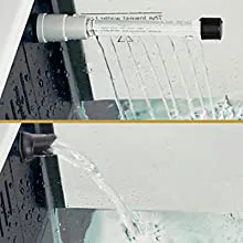 Hygger aquarium water flow system with adjustable spray nozzles and clear water stream for aquarium maintenance