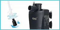 Hygger aquarium water pump with magnetic stirrer for efficient circulation and filtration in fish tanks