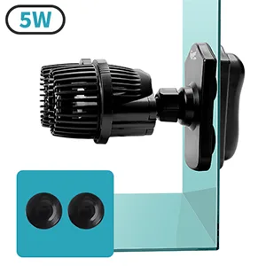 5W hygger aquarium LED light with suction cup mount and dual LED bulbs for aquarium lighting