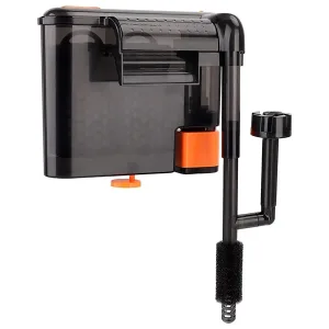 Hygger aquarium cleaner with brush attachment for efficient tank maintenance and water quality control