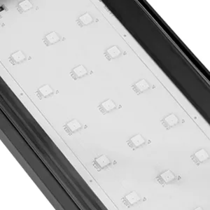 Hygger aquarium LED light strip with evenly spaced square LEDs for optimal aquatic plant growth and fish health