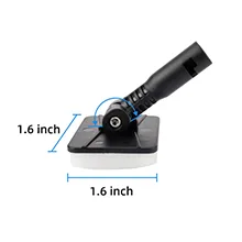 Hygger aquarium camera with 1.6 inch base and adjustable angle for clear underwater viewing