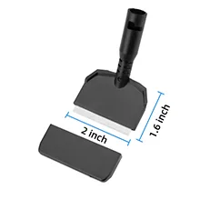 Hygger aquarium scraper tool with 2-inch and 1.6-inch dimensions for cleaning glass tanks