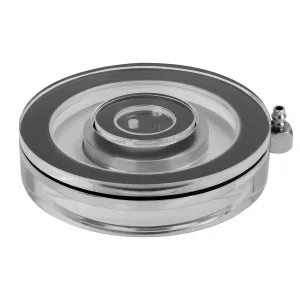Hygger aquarium ultrasonic cleaner with transparent design and metal components for efficient cleaning