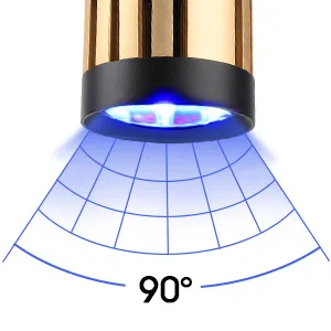 Hygger aquarium LED light with 90-degree coverage for optimal fish tank illumination