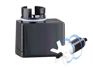 Hygger aquarium water pump with filter and impeller for aquarium filtration system