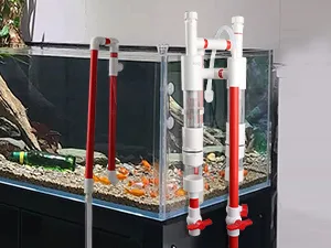 Hygger aquarium with advanced filtration system and vibrant fish tank setup