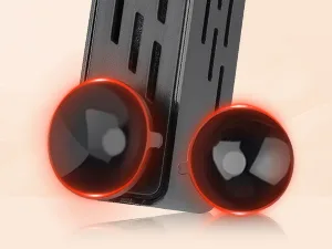 Hygger aquarium LED lights with red glow for fish tank decoration and water quality monitoring
