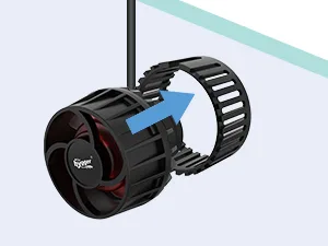 Hygger aquarium air pump with adjustable flow rate and silent operation for fish tank maintenance