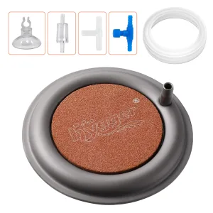 Hygger aquarium filter media kit with sponge, connectors, and tubing for efficient water filtration