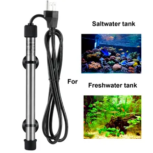 Hygger aquarium heater for saltwater and freshwater tanks with plug and cable