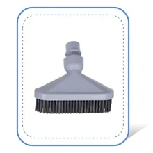 Hygger aquarium brush for cleaning glass and decorations, with sturdy bristles and ergonomic handle
