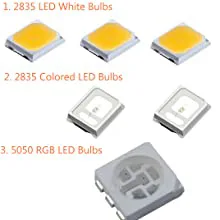 Hygger aquarium LED bulbs: 2835 white, colored, and 5050 RGB options for aquarium lighting