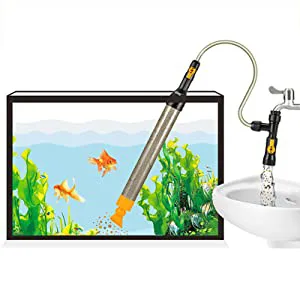 Hygger aquarium water filter system with sink connection for fish tank maintenance