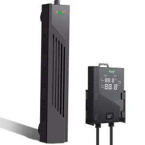 Hygger aquarium heater with digital thermostat for precise temperature control in fish tanks