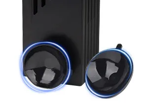 Hygger aquarium LED light with blue glow for fish tank decoration and water quality monitoring