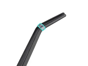 Hygger aquarium LED light bar with blue accent, sleek black design for aquarium lighting