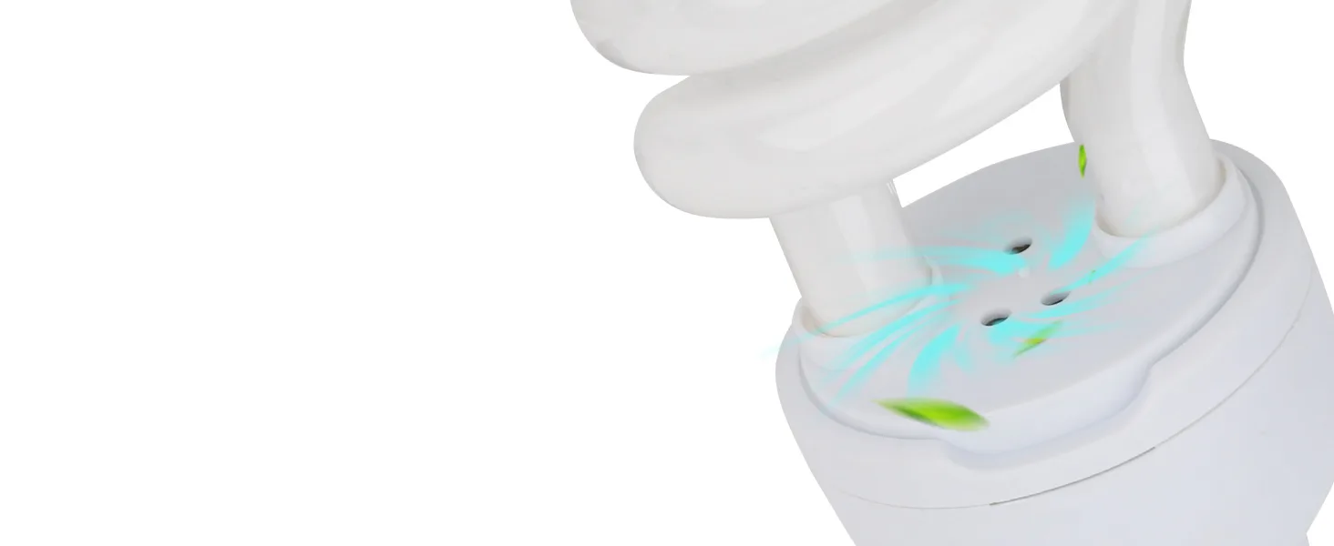 Hygger aquarium air pump with blue airflow visualization and green indicator lights