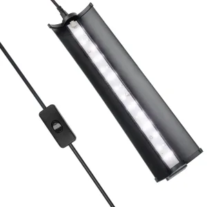 Hygger LED aquarium light bar with adjustable brightness and power switch for fish tank lighting