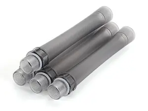 Hygger HG298 aquarium gravel cleaner extension tubes, three adjustable-length gray tubes for extending the cleaner handle to fit different sizes of freshwater and saltwater tanks