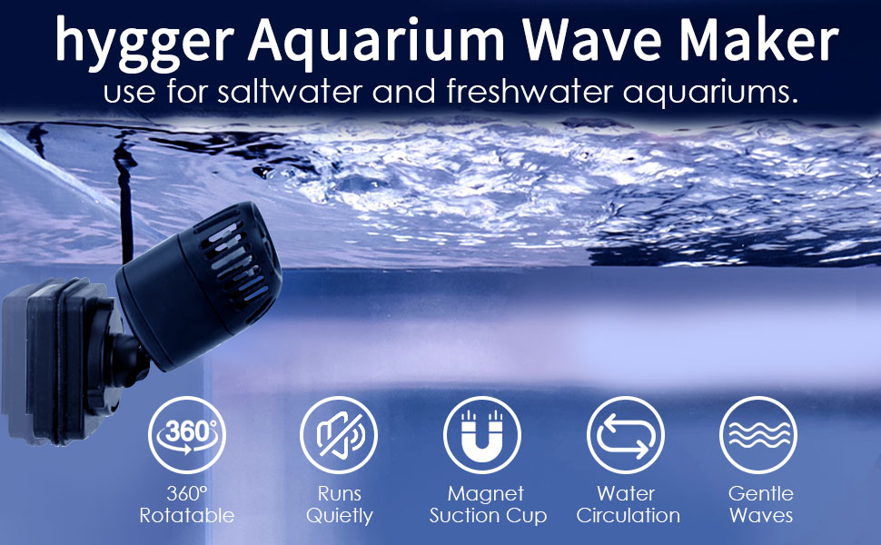 Aquarium wave maker