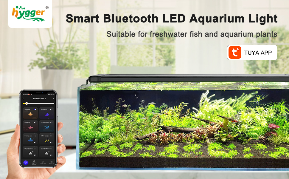 Bluetooth aquarium light hot sale